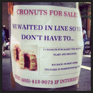 Cronuts are the rage in New York, Austin, Etc  When do you think we can get one in Pensacola? Cronuts_MjaMes1408-thumb-300x300-147039