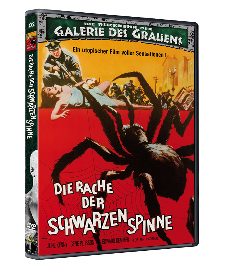 Die Rückkehr der Galerie des Grauens Spinne_packshot