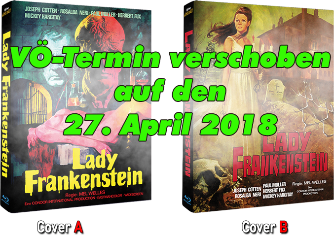 LADY FRANKENSTEIN - Ab. 29. März 2018 auf Blu-ray 2018_03_19_LadyFrankenstein_verschoben