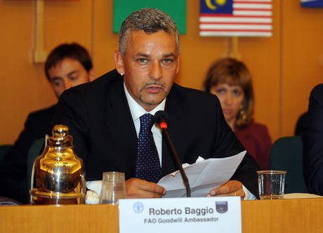 2010 - A Baggio il World Peace Award 2010 - Photostory Sport - ANSA.it 0101109114110680_20101109