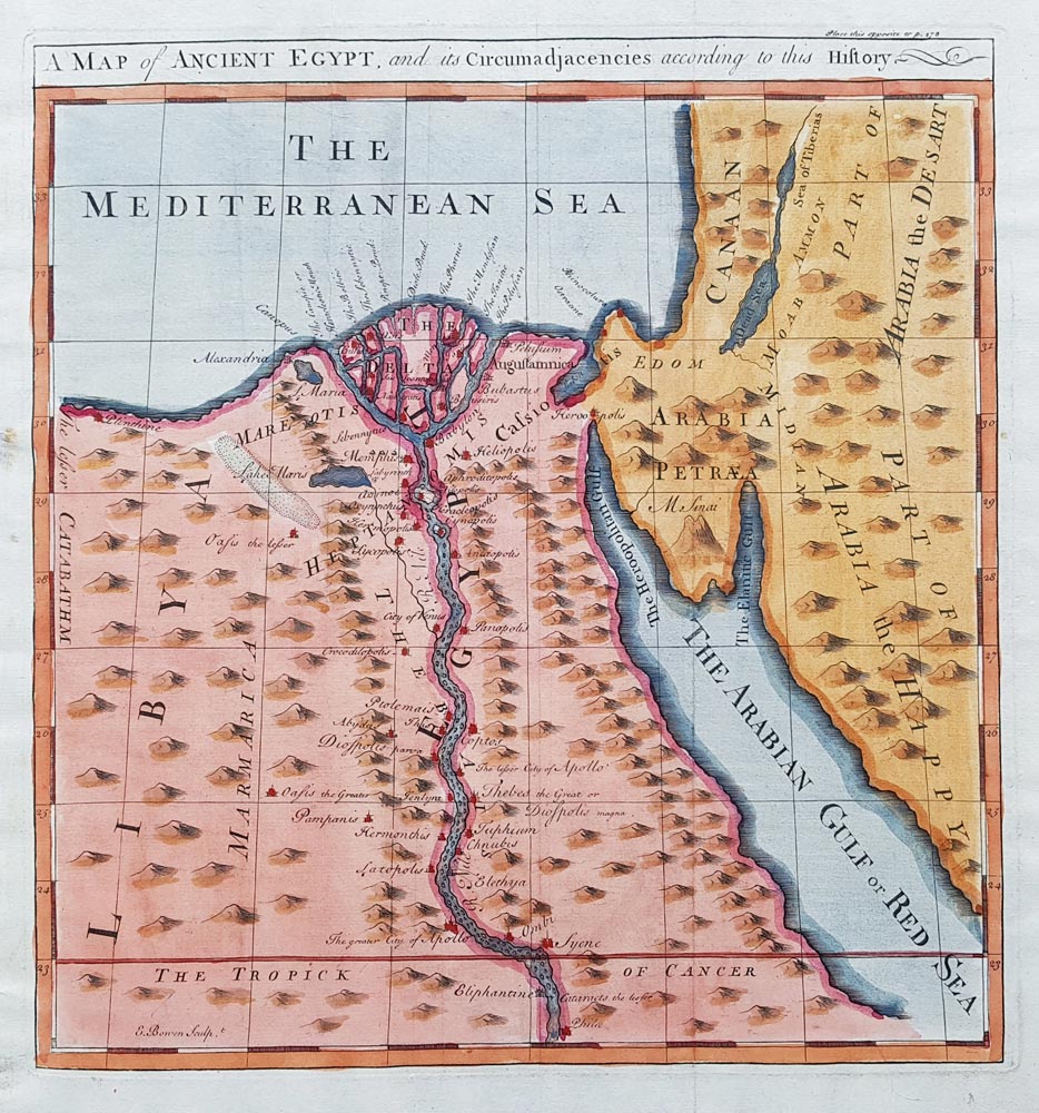 Mapas y planos III Egypt-2237