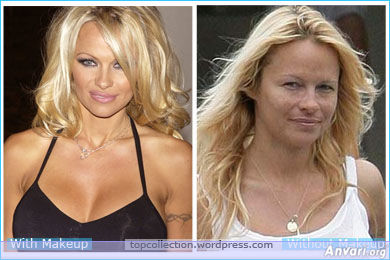 .Poznate ličnosti bez šminke. Pamela_Anderson