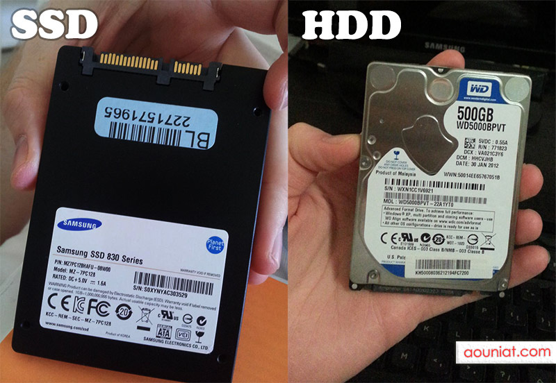 سرعة الحاسوب: القرص الصلب Ssd-hdd