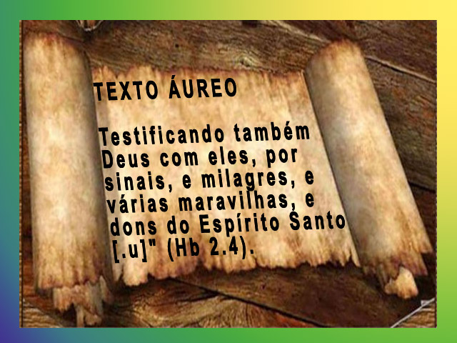 Como você explica um Evangelho de poderes de cura e libertações ?? Licao5-ada-ta