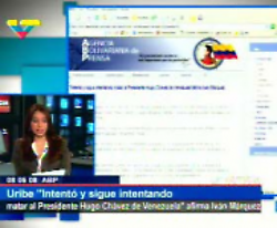 Ivn Mrquez: Uribe intent y sigue intentando matar Chavez! Lanoticia_ivanmarques090608