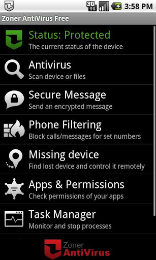 ''All Android Application Here'' Zoner-AntiVirus-Free