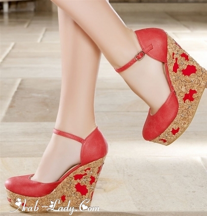 تشكيلة راقية من أحذية السهرة باللون الأحمر 14981354039
