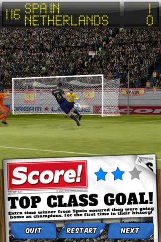 تحميل لعبة كرة القدم لعبة Score! Classic Goals للايفون 162