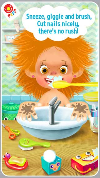  تطبيق Pepi Bath 2 لتعليم الأطفال النظافة – مميز جدا ومفيد 15