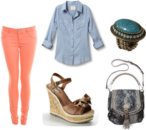 style Colored-denim-outfit-1