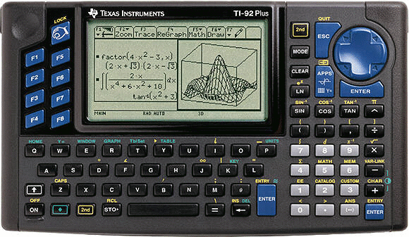 أدخل حمل الحاسبة البيانية المتطورة ti-92 1245087610