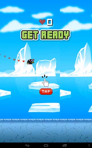  لعبة Flappy Penguin من جنون الالعاب التي ظهرت في الاندرويد مؤخرا 11