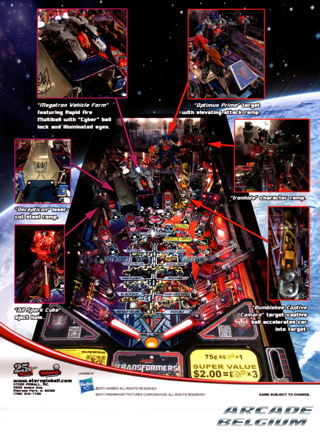 [Pinball] Transformers Transformers02