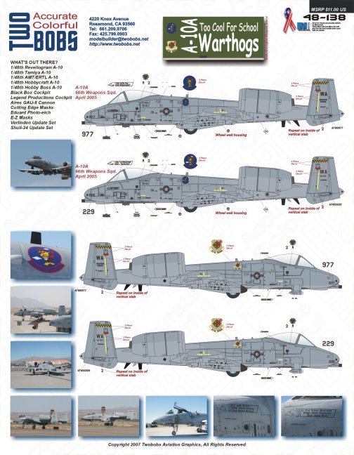 A-10A Thunderbolt II - Italeri + Verlinden - 1/48 - Page 5 01