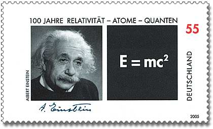 Evolucija - Page 9 Albert-einstein_briefmarke_2005