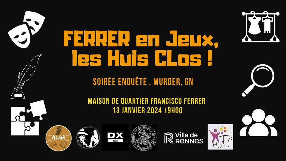 Ferrer en Jeux (Rennes) samedi 13 janvier 2024 - Page 2 Huis-Clos