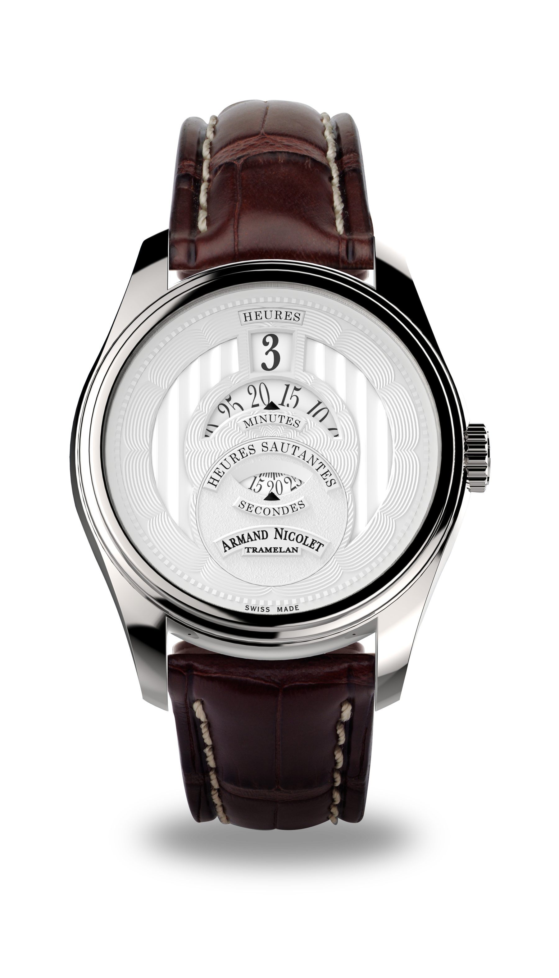 Armand Nicolet Heures Sautantes HS2 A136AAA-AG-P974MR2