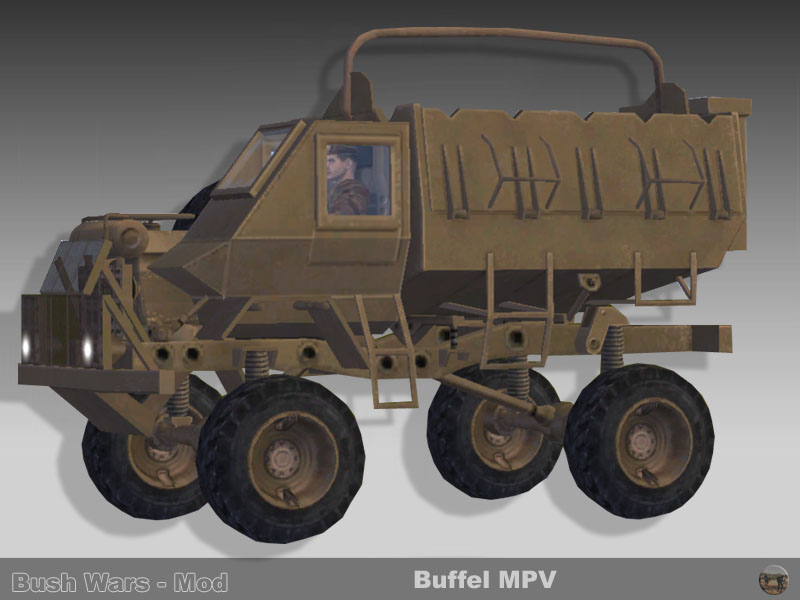 الموسوعة الشاملة للقوات البرية الجبارة  لجيش جنوب افريقيا BuffelMPV1