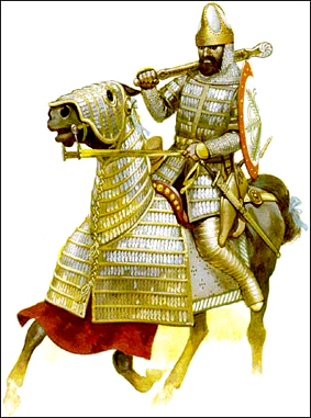 Forças militares Sassanian_heavy_cavalry