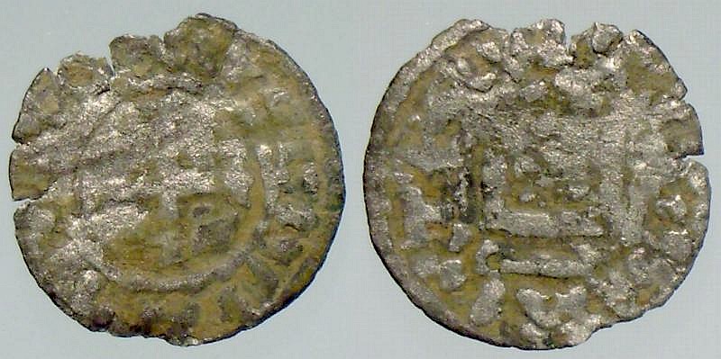 Dinero tournois de Francia (S. XII-XIII) SpanUBK9