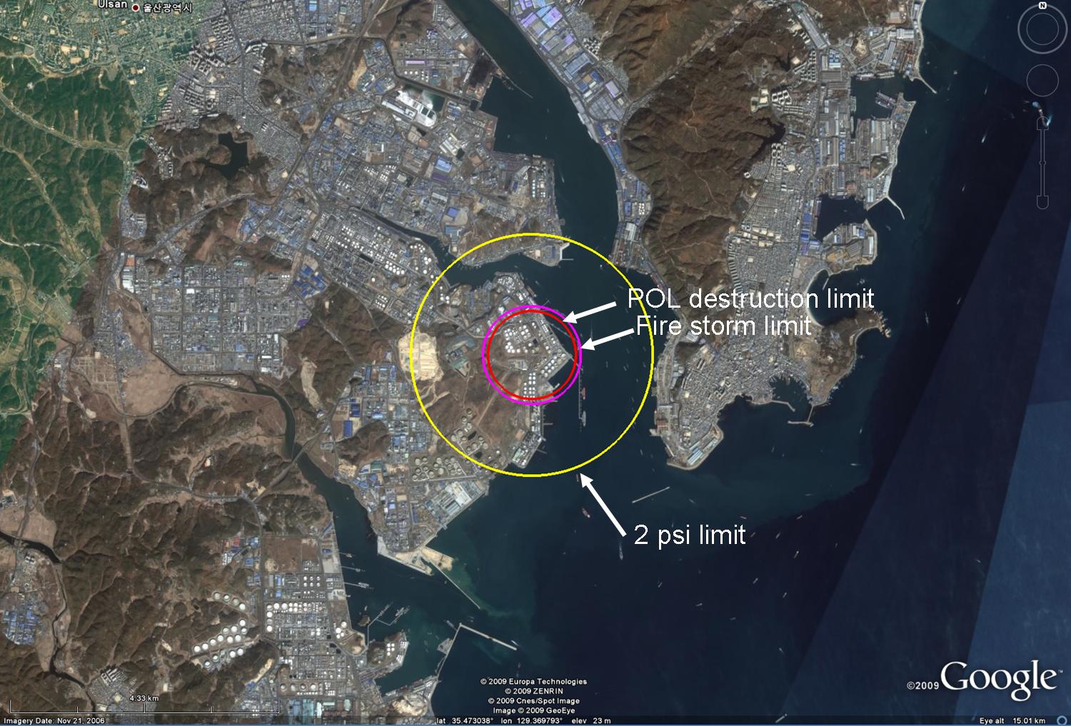 ALCANCE DE UNA BOMBA NUCLEAR 1408