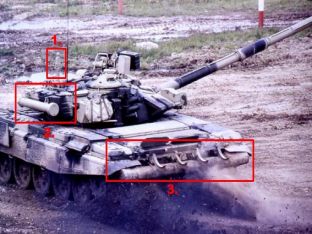 شرح كامل لأحدث دبابة روسية T90+صور T-90_Details_Back_Russia_01