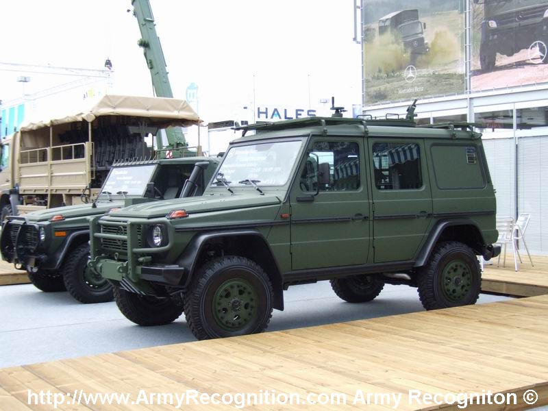 إنشاء 3 مؤسسات لتصنيع العتاد العسكري في الجزائر وتصديره MErcedes_G_Jeep_ArmyRecognition_Eurosatory_2006