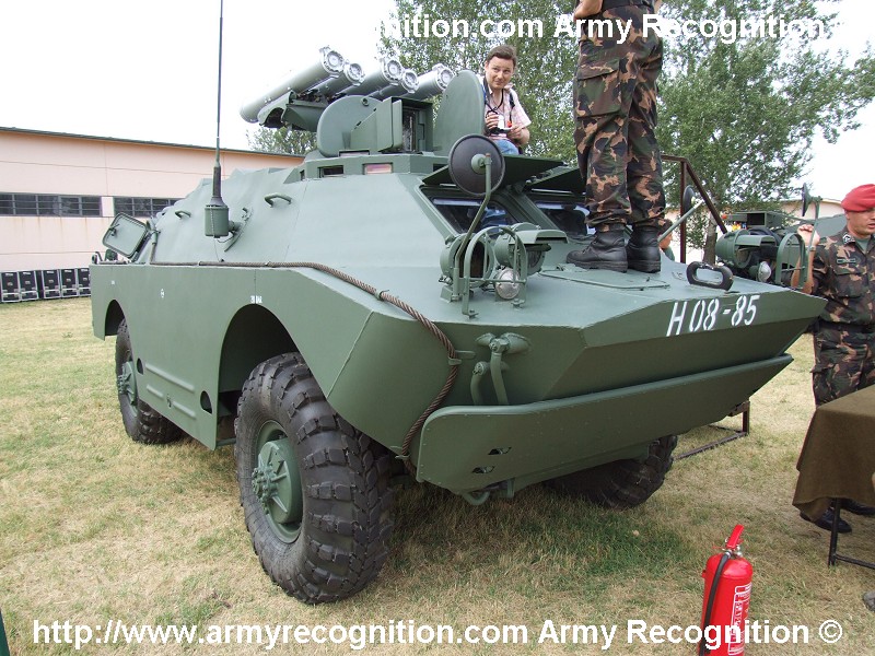 معرض المجر العسكرى والجوى2007 BRDM-2_AT-5_Kecskemet_2007_Air_Show_Hungary_001