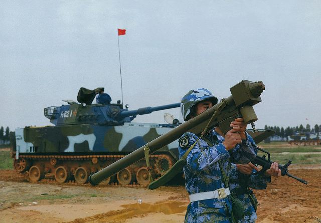 المضاد الصاروخي الجوي FN6 FN-6_portable_air_defense_missile_weapon_system_MANPADS_China_Chinese_army_defense_industry_009