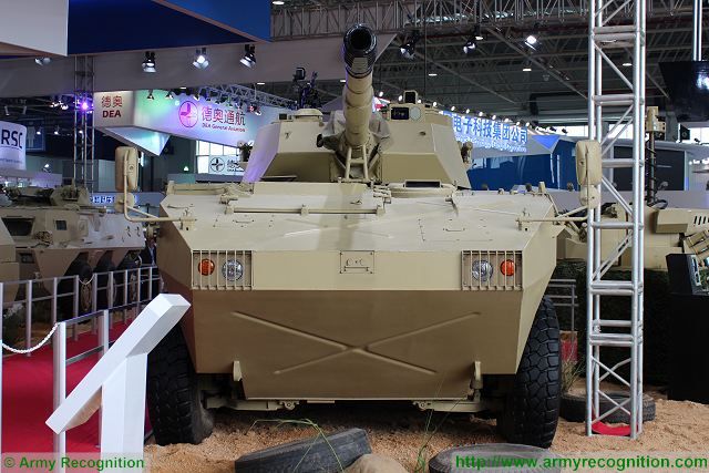 FUERZAS ARMADAS DE CHINA ST1_105mm_tank_destroyer_8x8_wheeled_armoured_vehicle_NORINCO_China_Chinese_defense_industry_military_equipment_001