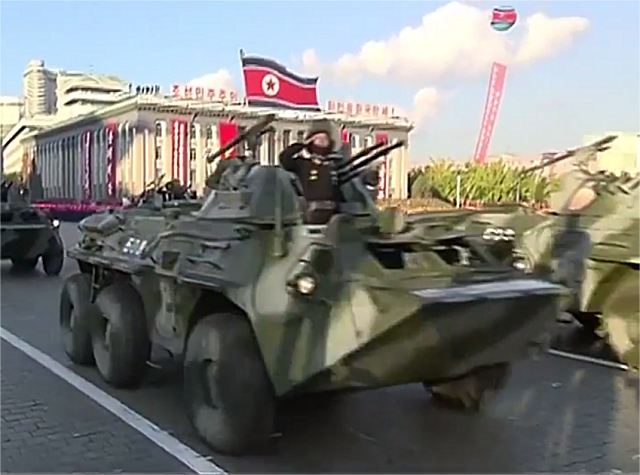 استعراض جيش كوريا الشماليه .......2015  North_Korea_military_parade_10_October_2015_armoured_combat_vehicles_missiles_artillery_022