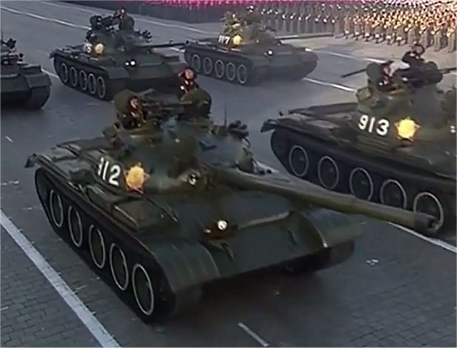 استعراض جيش كوريا الشماليه .......2015  North_Korea_military_parade_10_October_2015_armoured_combat_vehicles_missiles_artillery_025