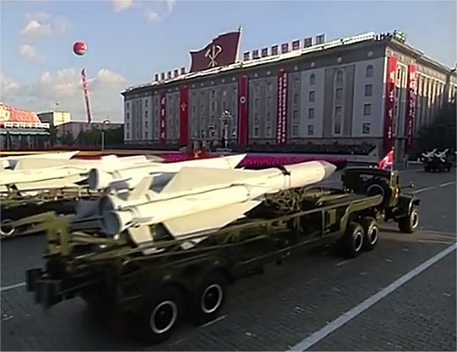 استعراض جيش كوريا الشماليه .......2015  North_Korea_military_parade_10_October_2015_armoured_combat_vehicles_missiles_artillery_037