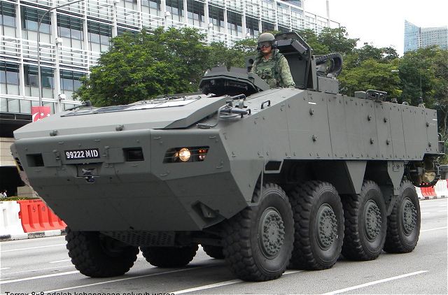 ناقلة الجند من سنغافورة Terrex AV81 Terrex_wheeled_armoured_personnel_carrier_Singapore_army_defence_industry_military_technology_640