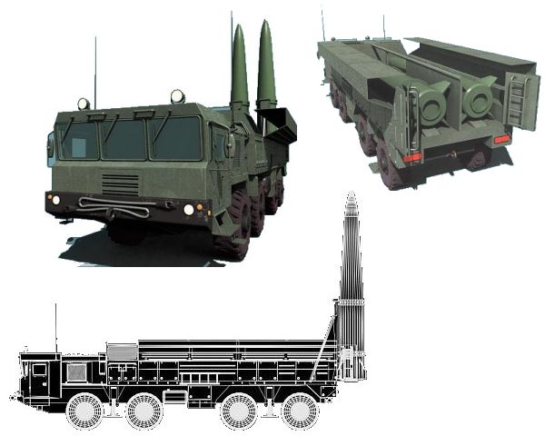 حصرى للمنتدى//الطموحات وخطط التطوير لـــــــــ ((الصواريخ البالستية)),,,,, Iskander_SS-26_Stone_tactical_missile_system_Russia_Russian_army_line_drawing_blueprint