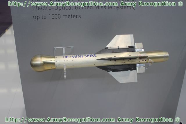 Rafael’s ‘Smarter’ Spike is Designed to Defeat Tanks with Active Protection Mini_Spike_missile_electro-optical_weapon_system_Rafael_Israeli_defence_industry_Eurosatory_2012_001