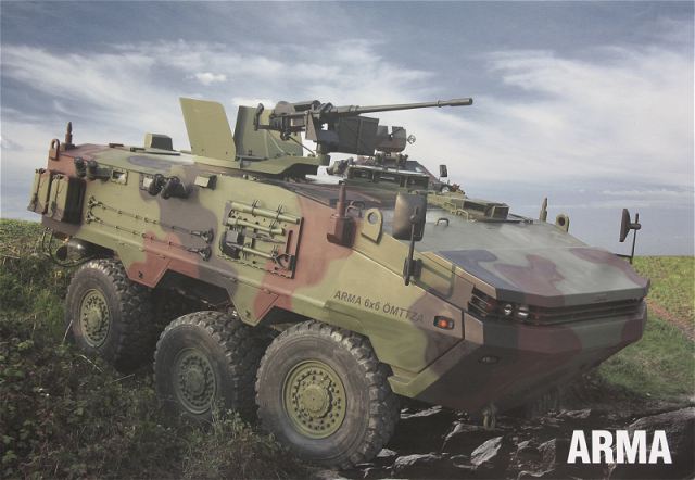 Armée Turque Arma_6x6_Otokar_wheeled_armoured_vehicle_personnel_carrier_Turkey_Turkish_640