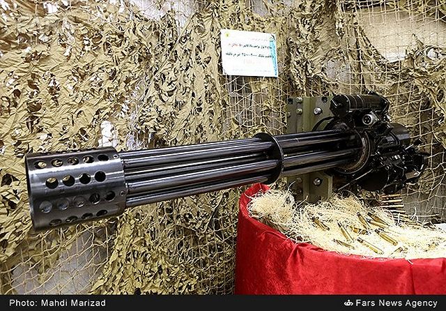 IR of Iran Armed Forces Photos and Videos Moharram_12-7mm_6-barrel_gatling_type_machine_gun_Iran_Iranian_army_defense_industry_military_technology_640_001