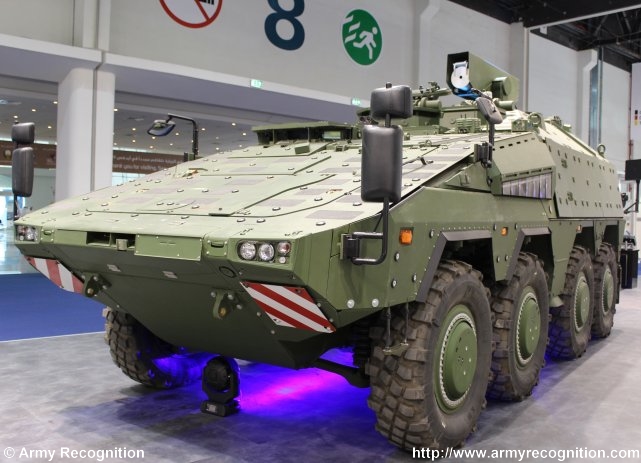 معرض IDEX-2015  Rheinmetall_surprises_IDEX_2015_with_a_High_Energy_Laser_mounted_on_a_GTK_Boxer_platform_640_001