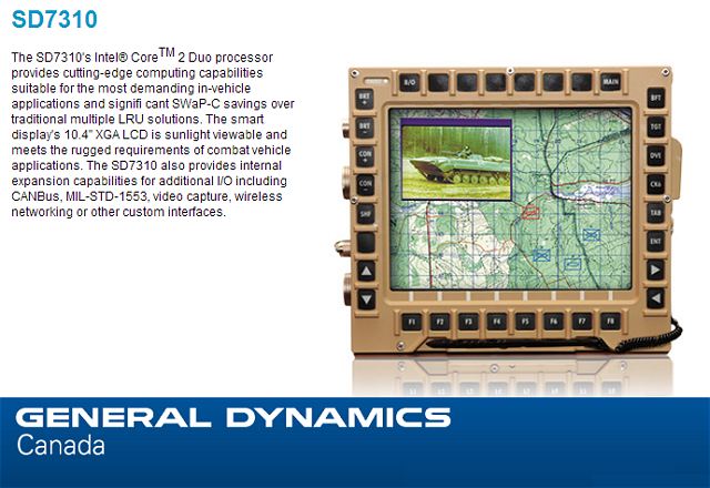 General Dynamics Canada y Samtel produciran en India pantallas digitales para vehículos militares.  General_Dynamics_Canada_and_Samtel_to_produce_in_India_digital_displays_for_military_vehicles_640_001