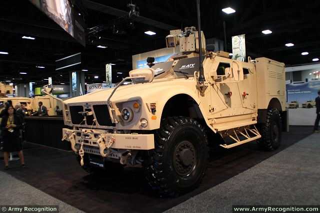 معرض AUSA 2014 يعرض احدث التكنلوجيات العسكريه  M-ATV_Oshkosh_Defense_Intervention_variant_AUSA_2014_defense_exhibition_Washington_DC_United_States_001