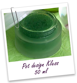 [Aroma-Zone] Pot en verre dépoli "KLESS" 50 ml   FT_trombone_Pots-vides_MS_pot-designKLESS-50ml