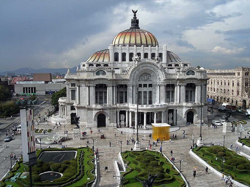 Najlepša pozorišta sveta Exterior-del-palacio-bellas-artes-de-Mexico