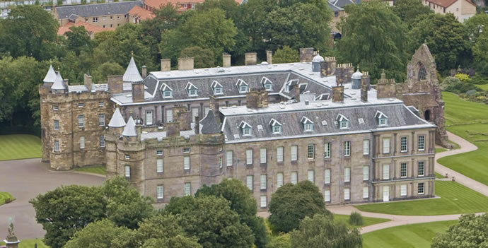 Arquitectura: Castillo de Francia. Holyroodhouse