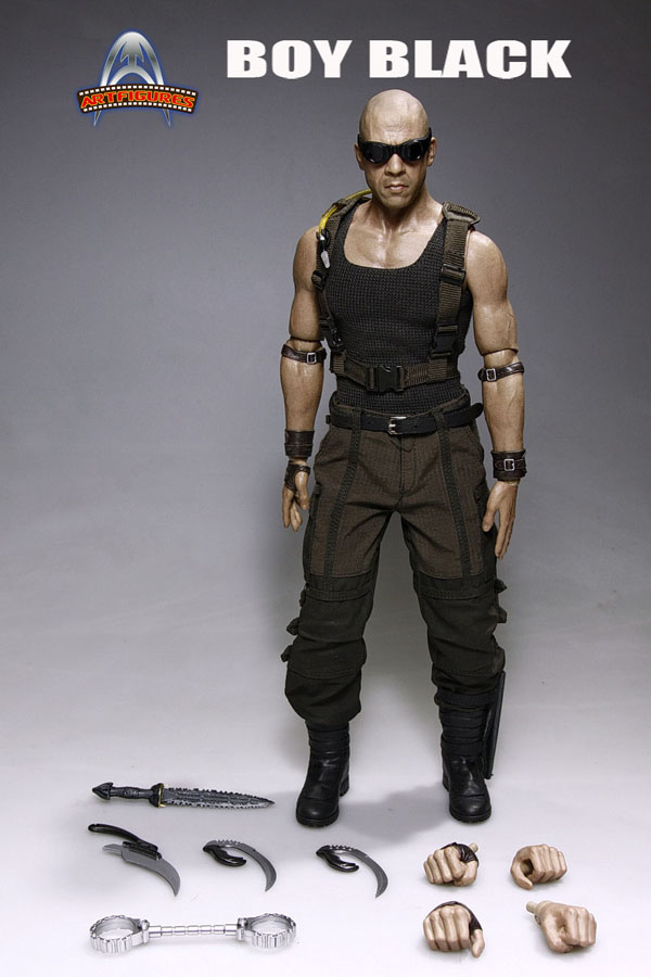 [Art Figures] Boy Black (Riddick) 1/6 001