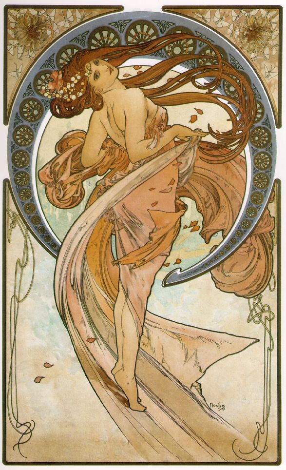 l'univers d'alphonse mucha dans les manga Mucha_dance