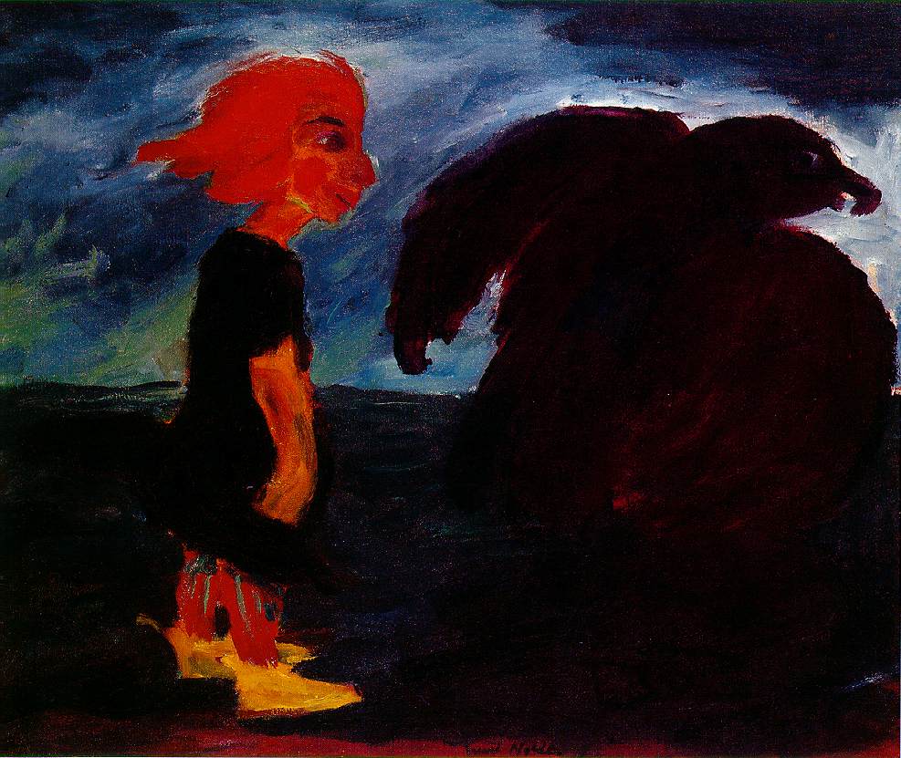 Contes de la folie ordinaire Child_and_large_bird