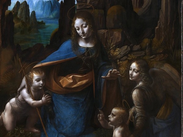 La Madonna. E molti dipinti sulla Natività da Samael. 23296-Leonardo_da_Vinci_Virgin_of_the_Rocks_National_Gallery_London_