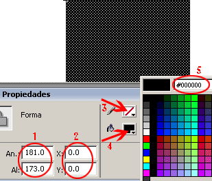 tutoriales Flash Dibujar y Animar Menú Web con Flash | Solo Photoshop Dibujar_menu_05