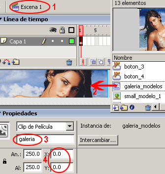 tutoriales Flash Programar una Galería de Imágenes en Flash | Solo Pho Galeria_09